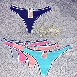 Sexy Cotton Thongs! Set of 5
